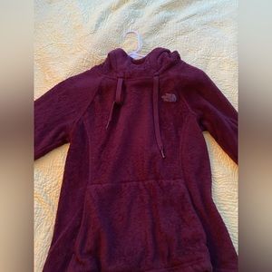 NORTH FACE SWEATSHIRT RED SIZE SMALL
